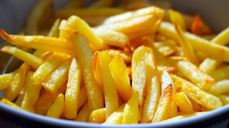 Crispy Garlic Parmesan Fries
